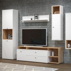 Бэль 10.107 Полка, цвет белый премиум, ШхГхВ 120х20х24 см. | фото 4