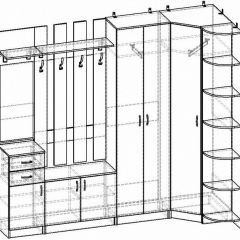 Стенка для прихожей Горизонт | фото 4