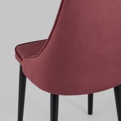 Стул Версаль велюр винный ножки металл | фото 6