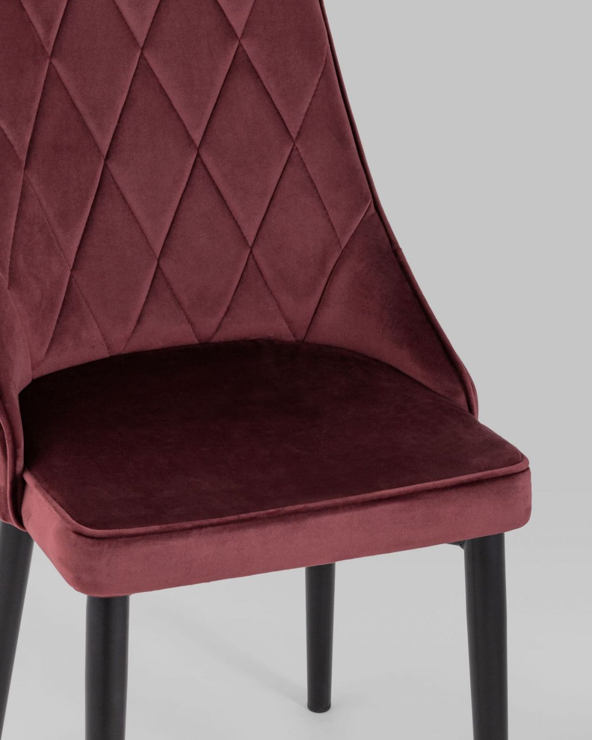 Стул Версаль велюр винный ножки металл | фото 8