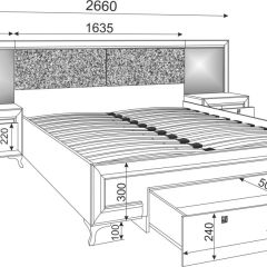 Спальня Саванна (Модульная) Бодега светлая/Мокко | фото 4