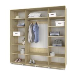 МАРТИН Шкаф-купе с зеркалами Ирландский дуб (2200*600) М623 | фото 2