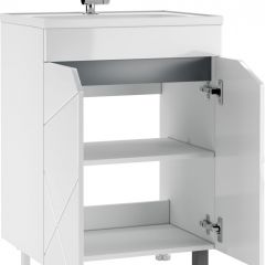 Тумба под умывальник "UNIT 60" Vector без ящика Домино (DV6603T) | фото 3