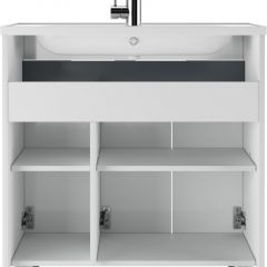 Тумба под умывальник "UNIT 80" Vector без ящика Домино (DV6604T) | фото 4
