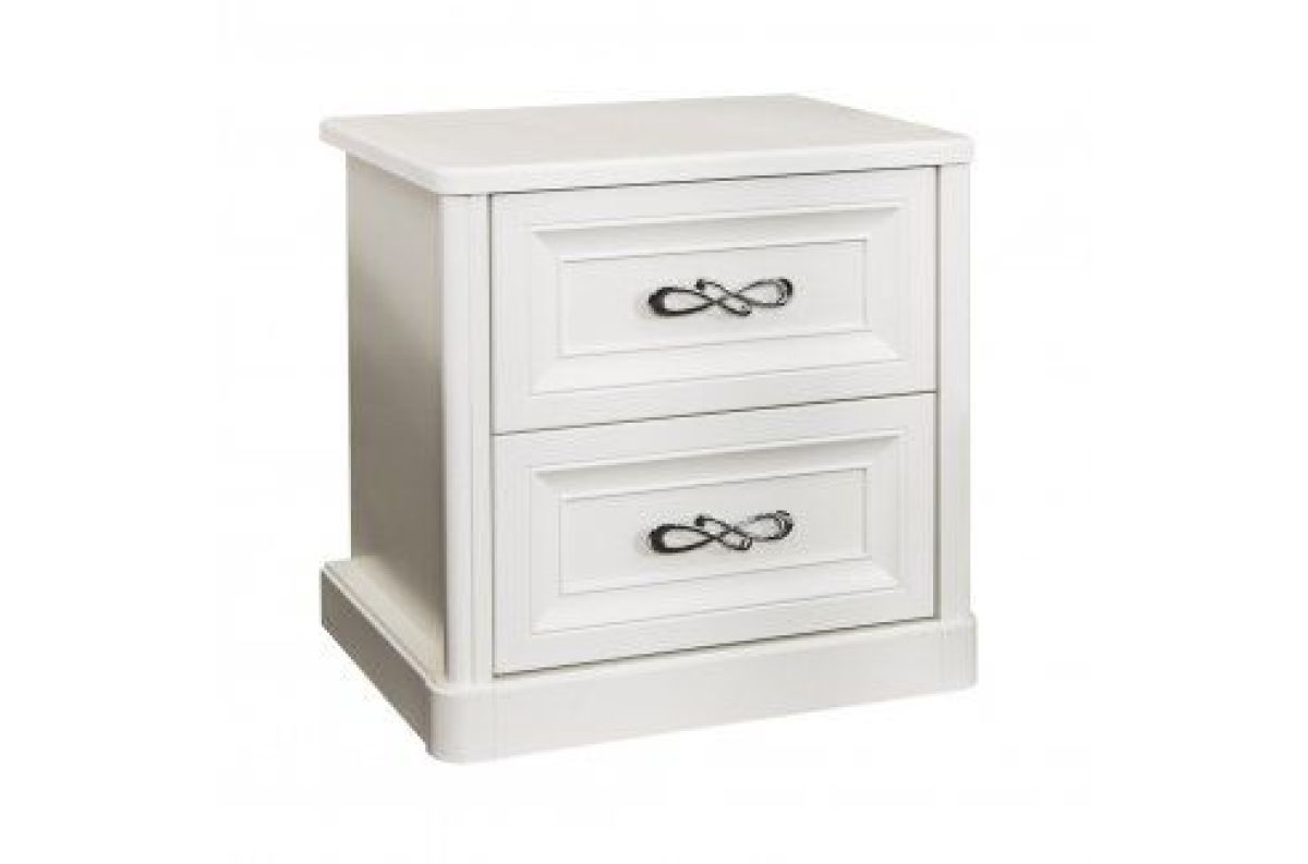 Спальня Мишель 5-ти ств (белый матовый/экокожа) | фото 7