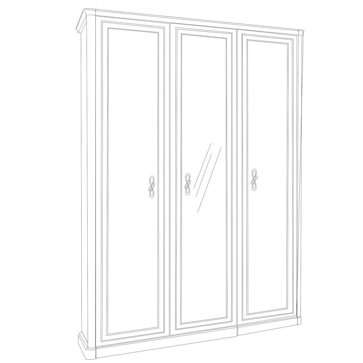 Спальня Мокко 3-х ств (серый камень) | фото 2