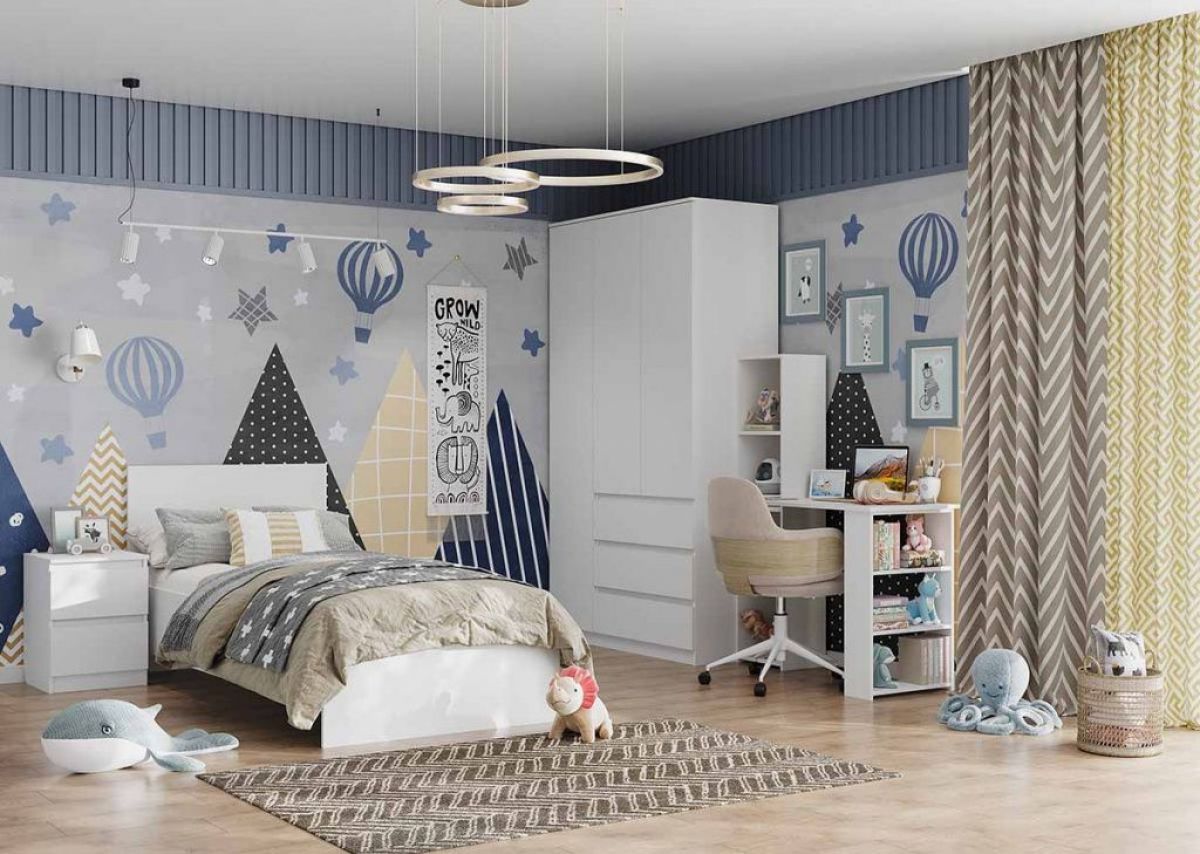 Тумба прикроватная с 2 ящиками "Бьянко" | фото 2