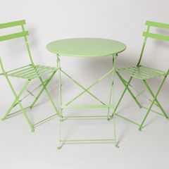 Набор садовой мебели ST 001 R (стол + 2 стула) металл | фото 7