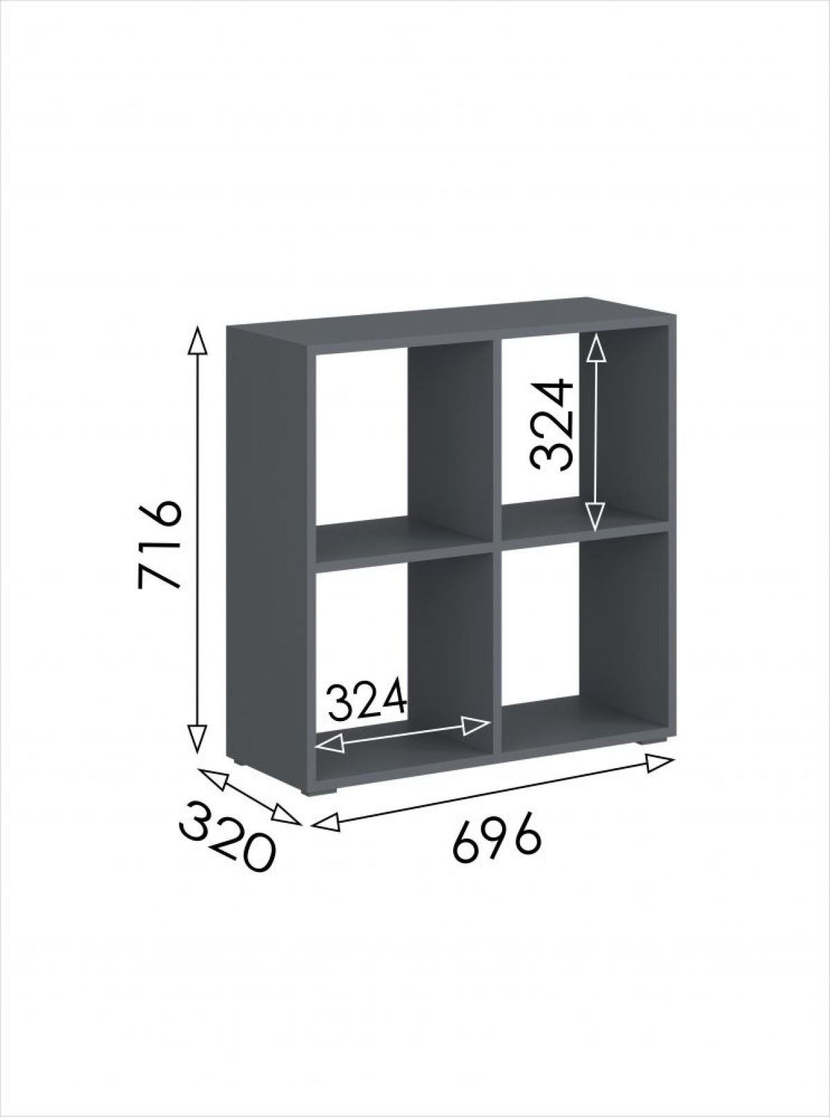 Стеллаж квадро Дублин | фото 3