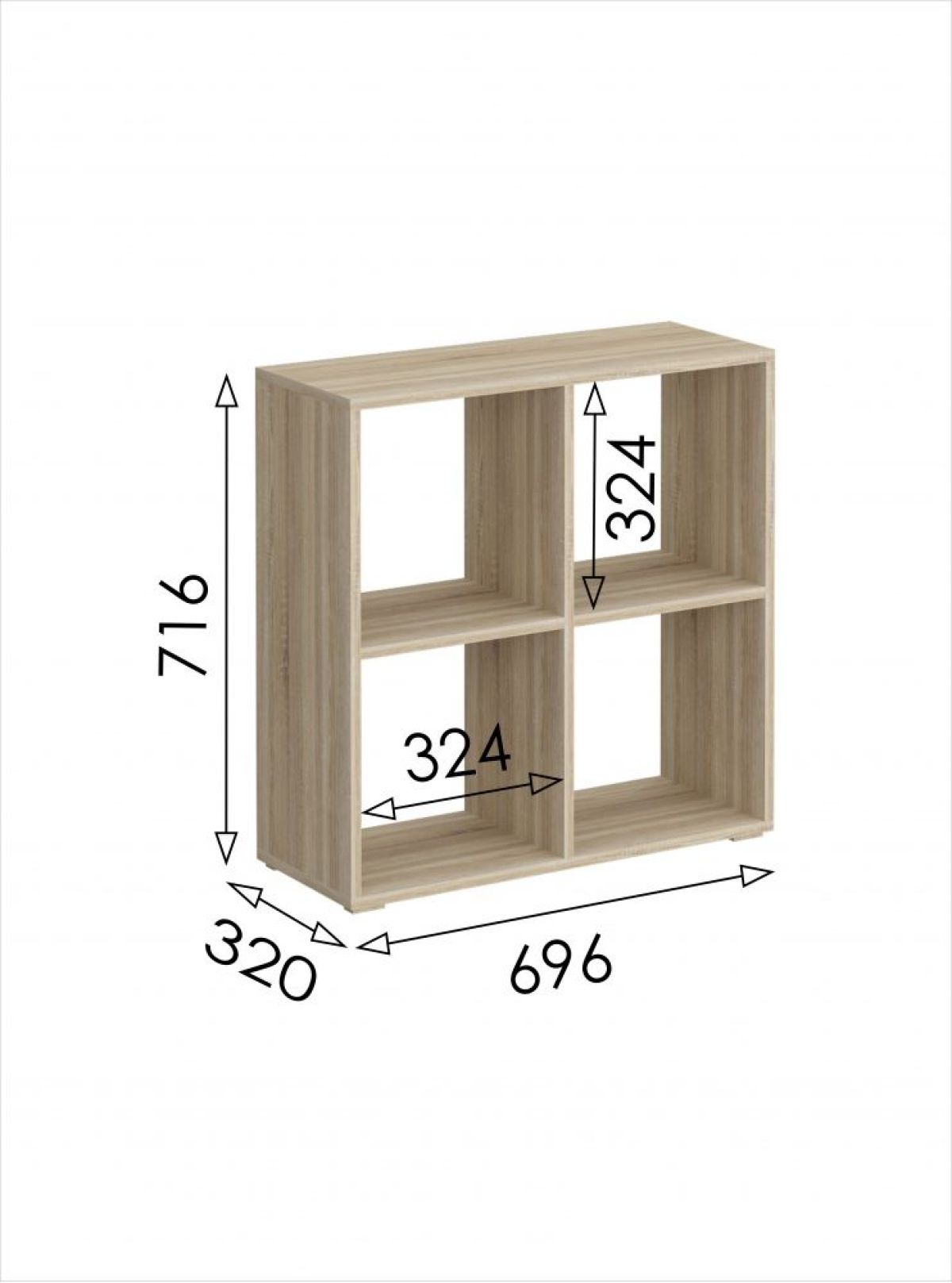 Стеллаж квадро Салоу | фото 4