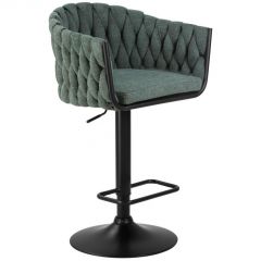 Барный стул 9690-LM Leon зеленый / черный | фото 3