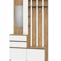 НЕКСТ 1 Вешалка с зеркалом + Шкаф 2-х ств. с ящиками | фото 4