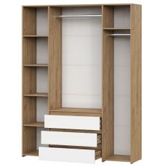 НЕКСТ 1 Спальня (Дуб Золотой/Белый) | фото 8