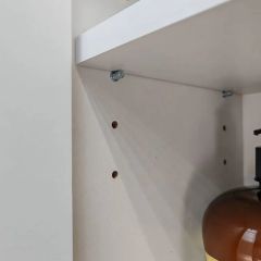 Шкаф навесной для ванной MH5-MA 300х960 (Белый-М 10.1.1) Белый глянец | фото 11