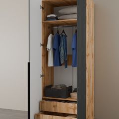 Шкаф Linnea MHR-2-3 2050х800х510 (ДВ-М 11.1.25) | фото 6