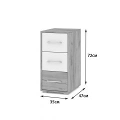 ОЛИВИЯ Детская (модульная) дуб серый/белый | фото 5