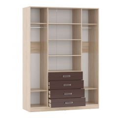 Шкаф 4-х дверный с ящиками Румба | фото 2