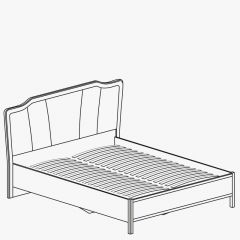 ОРЛЕАН Спальный гарнитур (модульный) ясень белый | фото 7