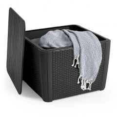 Стол-сундук Лузон Плюс (Luzon Plus Flat Wicker), графит | фото 4