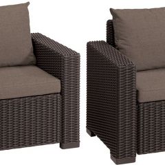 Комплект кресел Калифорния (California chair) коричневые | фото 2